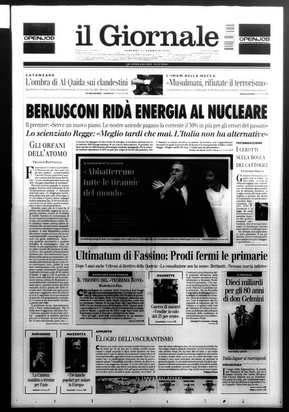 Il giornale : quotidiano del mattino